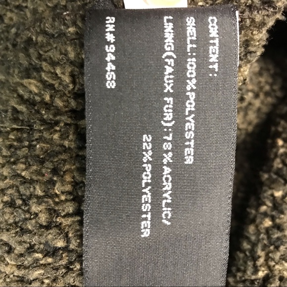 Access/Men Dark Brown Suede Like Jacket - Picture 8 of 8